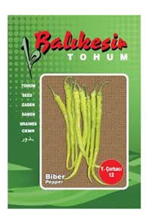 BALIKESİR TOHUM  Y.ÇORBACI 12 İNCE KIL BİBER TOHUMU
