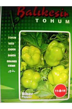 BALIKESİR TOHUM 11,B,14 DOLMALIK BİBER TOHUMU