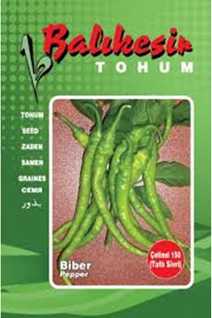 BALIKESİR TOHUM ÇETİNEL 150 TATLI SİVRİ BİBER TOHUMU