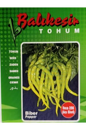BALIKESİR TOHUM ILICA 256 ACI SİVRİ BİBER TOHUMU