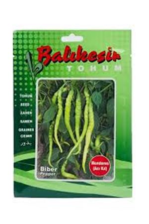 BALIKESİR TOHUM  MENDERES ACI KIL BİBER TOHUMU