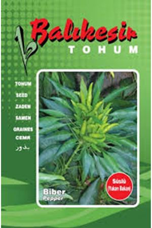 BALIKESİR TOHUM SÜSLÜ ( YUKARI BAKAN ) BİBER TOHUMU