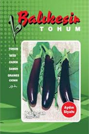 25GRAM AMBALAJI AYDIN SİYAHI  PATLICAN TOHUMU, KDV DAHİL ADET FİYATI 