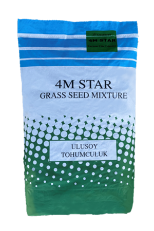 ULUSOY TOHUM  4M STAR ÇİM TOHUMU, 10 KG AMBALAJLARDA